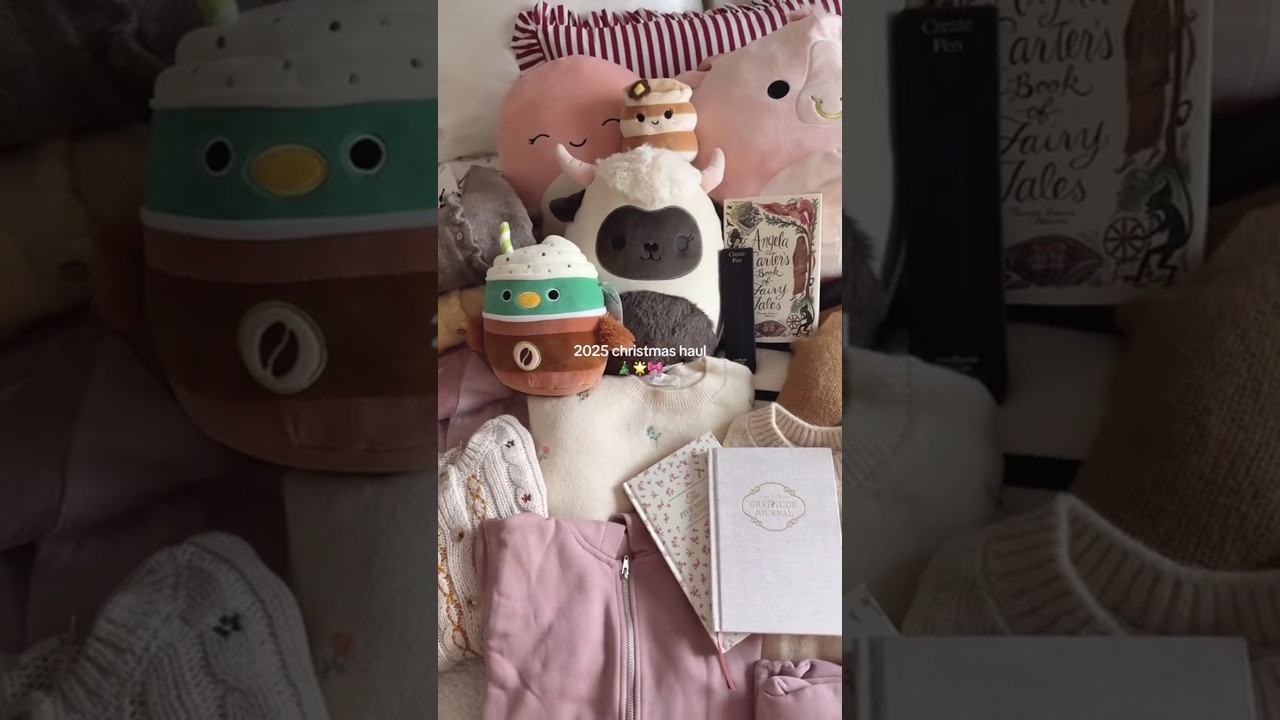 My 2025 christmas haul🎄🛍️🎁❤️ 