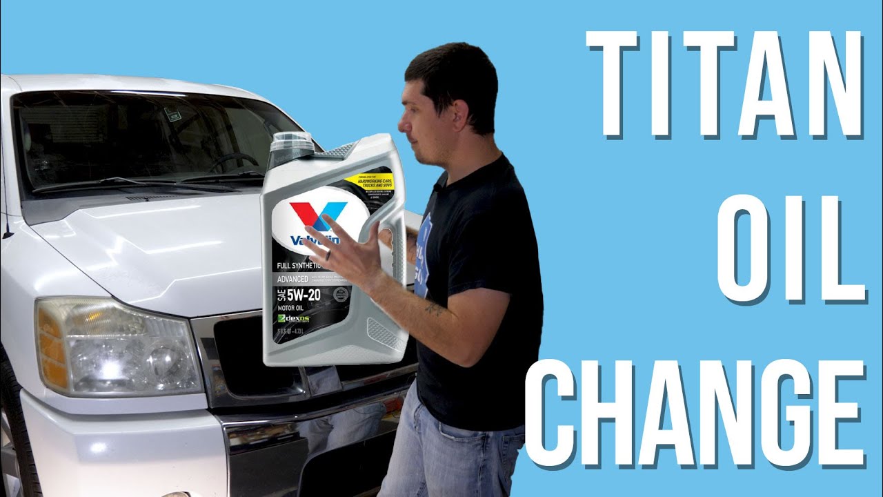 How To Change The Oil In A Nissan Titan/Armada/QX56 vk56