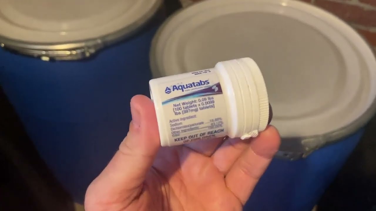 Aquatabs 397mg Water Purification Tablets 100 Pack  Water Filtration System Review