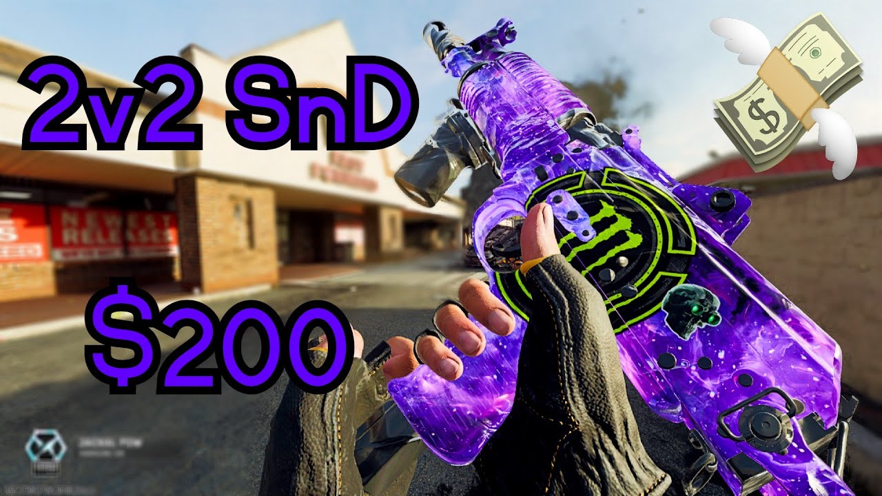$200 2v2 SnD Wager in Black Ops 6 (INSANE MATCH)