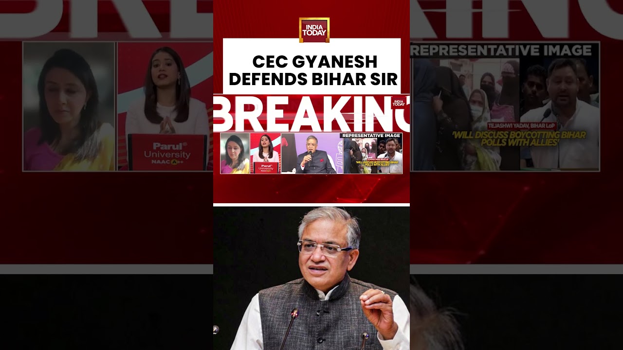Chief Election Commissioner Gyanesh Kumar Defends Bihar's Electoral Survey | 