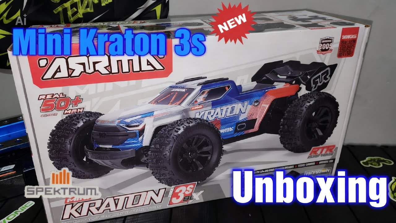ARRMA Mini Kraton 3s Unboxing 