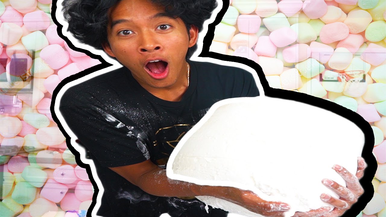 DIY GIANT MARSHMALLOW!!!!!!!!!!!!!