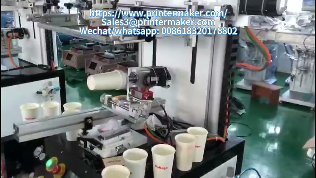 Paper cups Servo motor Screen printing 