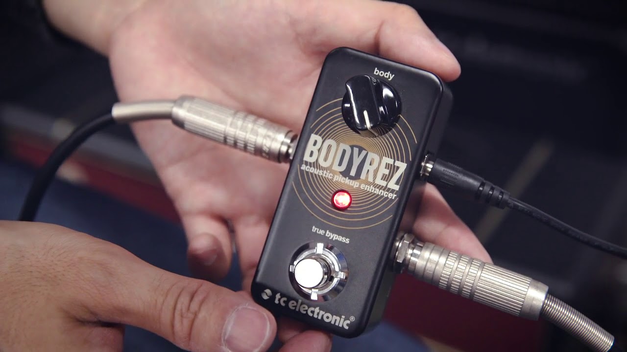 tc electronic エレアコのボディ鳴りが物足りない方はこの一台！！ BodyRez アコースティックエンハンサー