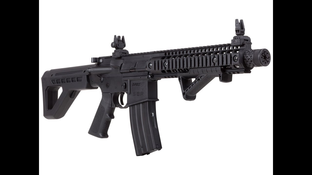 Обзор винтовки Crosman DPMS SBR или просто пневматическая М4