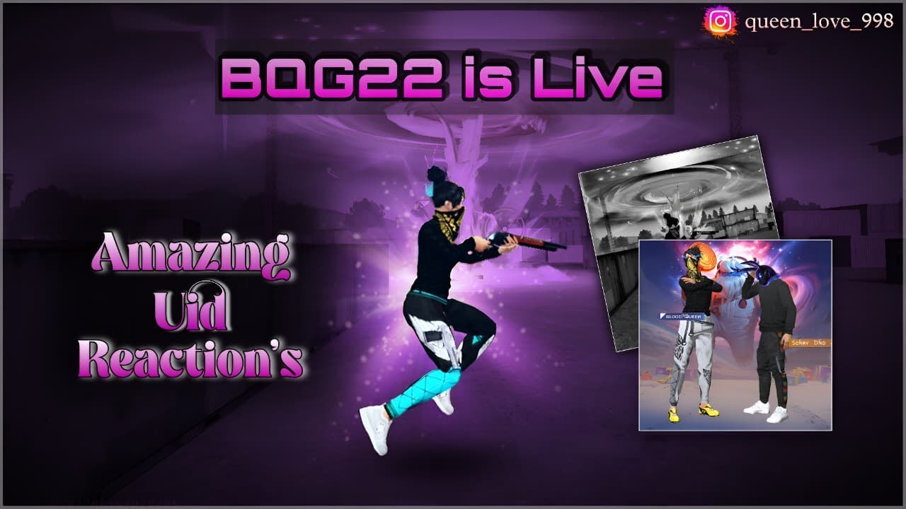 👑panda Is Live –Queen Of Customs & I'd Reaction 💘 |  #girlgamer #fflive #custom #gaming #cutegirl