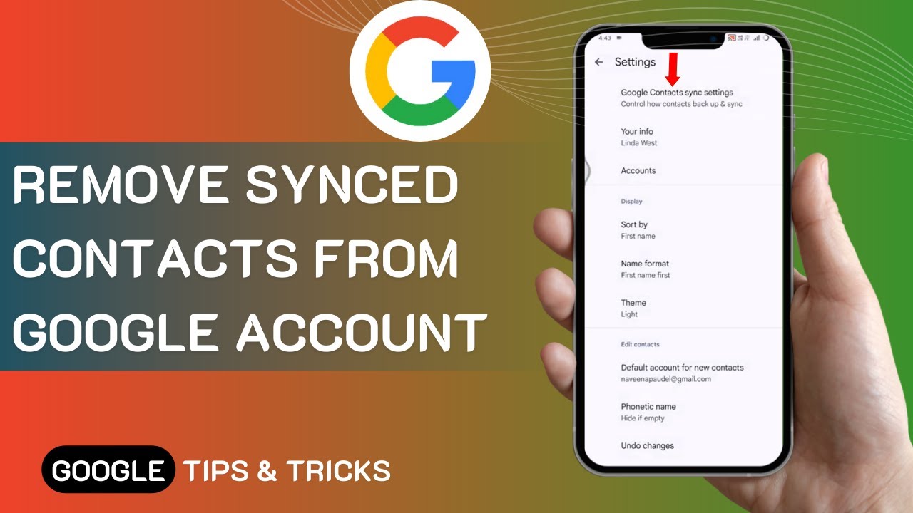 How To Remove Synced Contacts From Google Account (Gmail) On Any Android