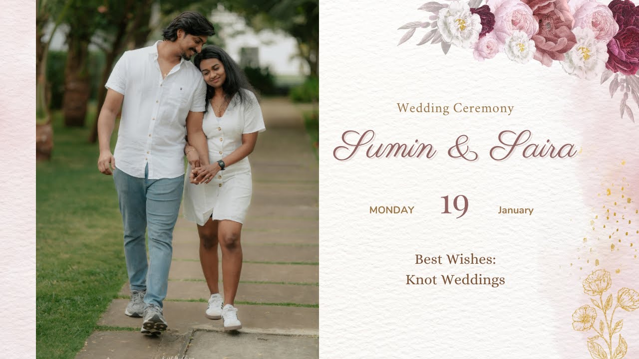 Wedding Ceremony | Sumin & Saira | 19.01.2026 | 10.45 AM | Monday