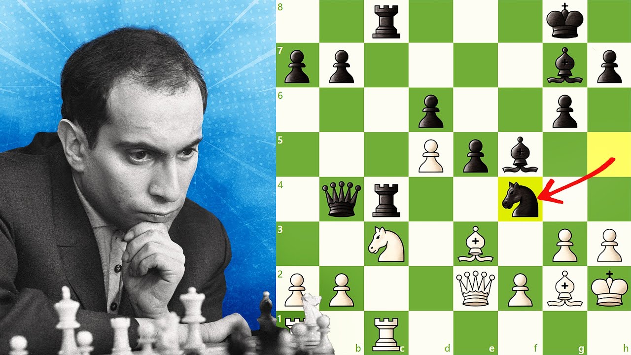 O FANTÁSTICO estilo de Mikhail Tal - Mikhail Tal Vs Mikhail Botvinnik