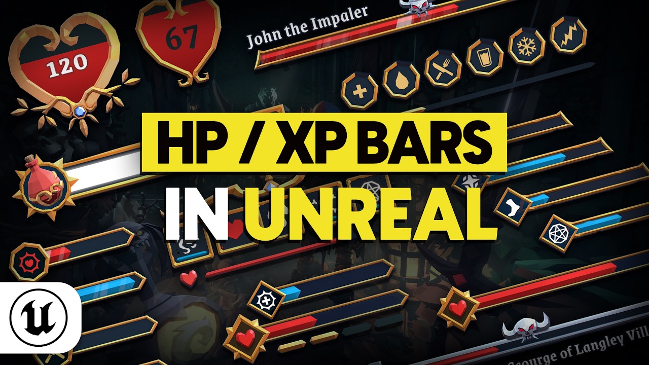 How to update your HUD with player stats in Unreal Engine (Tutorial) by #SyntyStudios