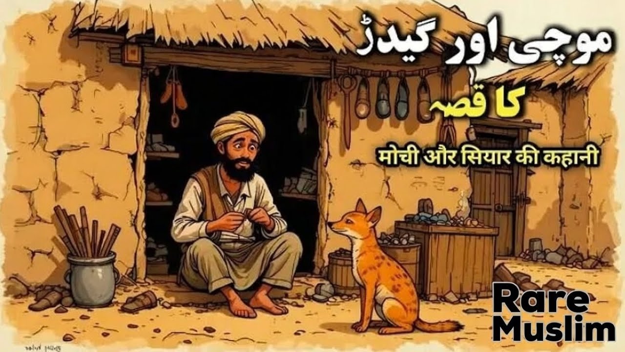 Mochi Or Gidar Ka Kissa ||Interesting Stories In Urdu || Moral Stories In Urdu|| Hindi Moral Story