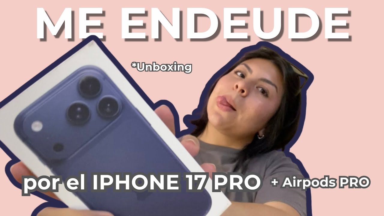 COMPRÉ EL IPHONE 17 PRO, HAGAMOS UNBOXING jiji  Estoy feliz | Lucero Gamero 