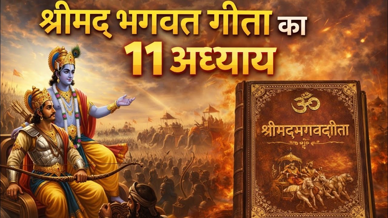 🚩 Shrimad Bhagwat Geeta ka 11 va adhyay🚩 Video @Sunny Sharma 