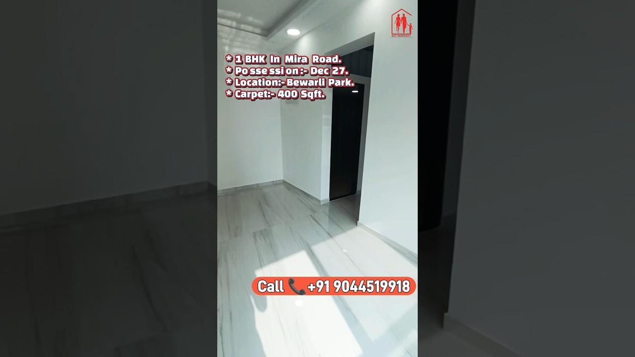 1 BHK In Mira Road | Walchand Avenue 1 BHK | No Brokerage | Call 9044519918 | Flat For Sale