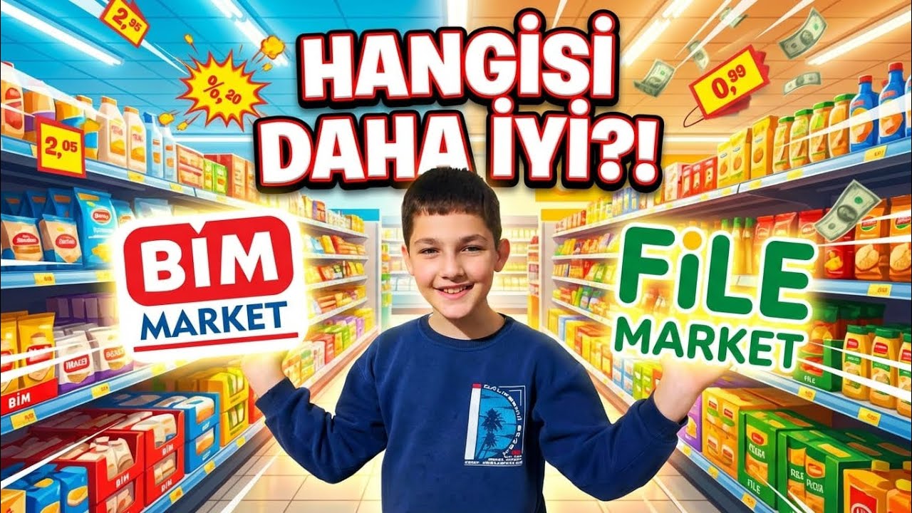 FİLE vs BİM atıştırmalıkları deniyoruz