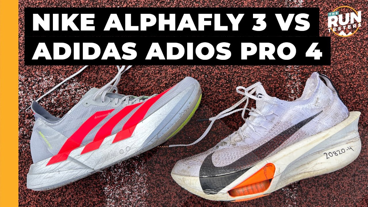 Adidas Adios Pro 4 против Nike Alphafly 3: какие карбоновые суперкроссовки выбрать?