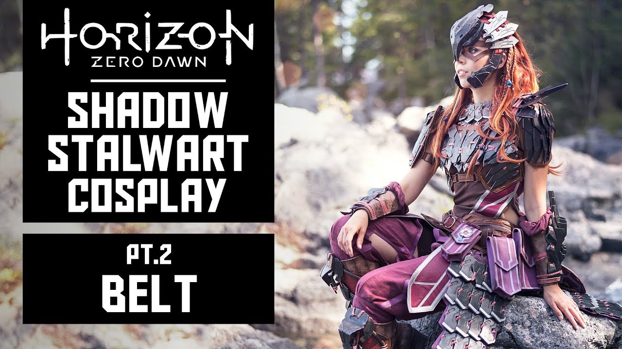 Belt and Armor Plates - HZD Shadow Stalwart Cosplay - Pt2