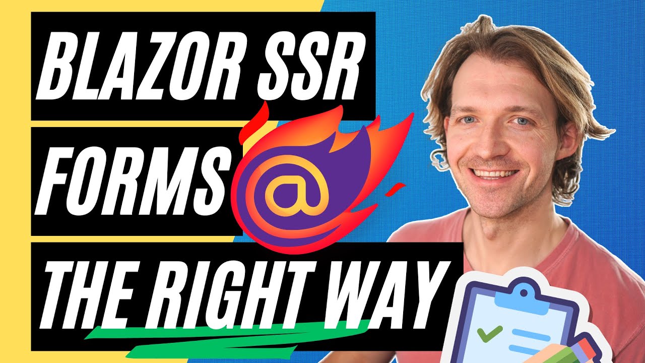Forms with .NET 8 Blazor SSR (Static Server-Side Rendering) & Enhanced Navigation🔥