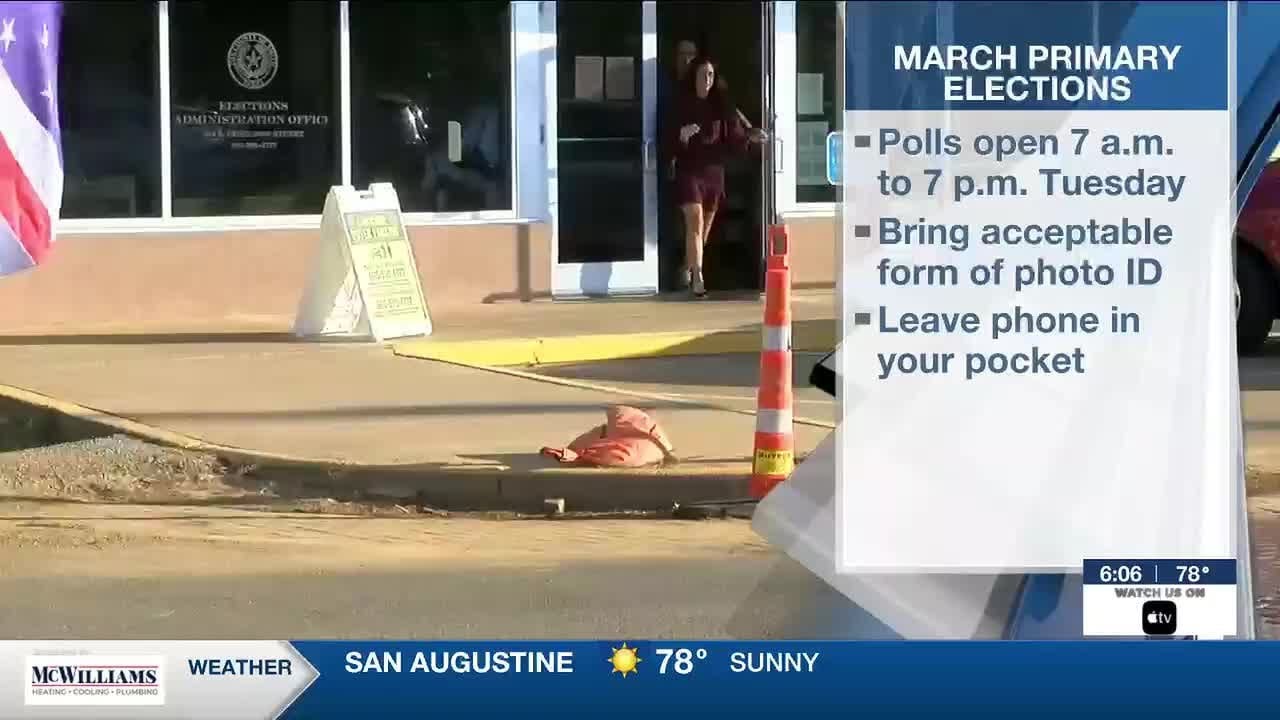 What you need to know before you vote on primary election day in East Texas