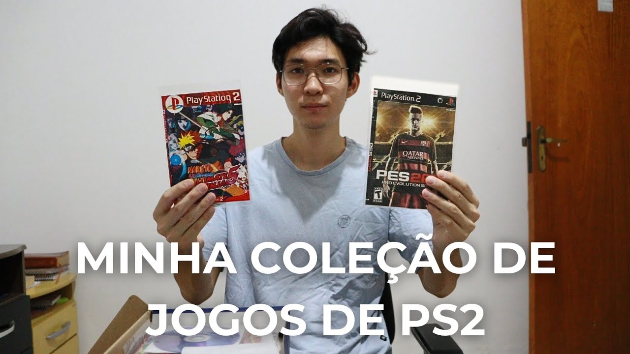 MOSTRANDO MINHA COLEÇÃO DE JOGOS DE PS2 