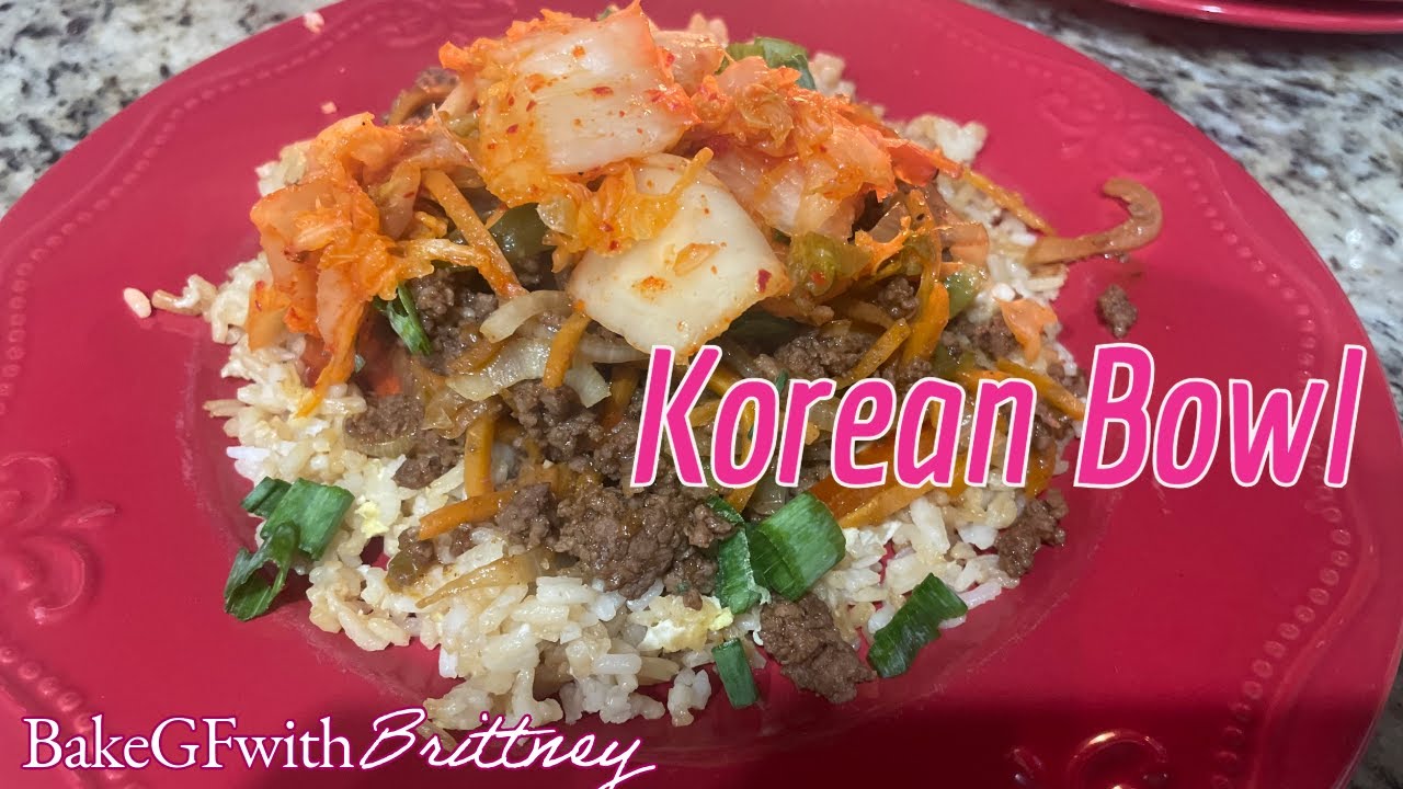 Korean Beef and Rice Bowl
