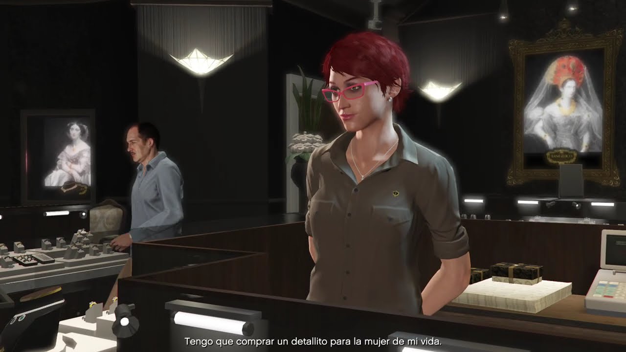 pasándome gta5 cap5 trabajo de la joyería