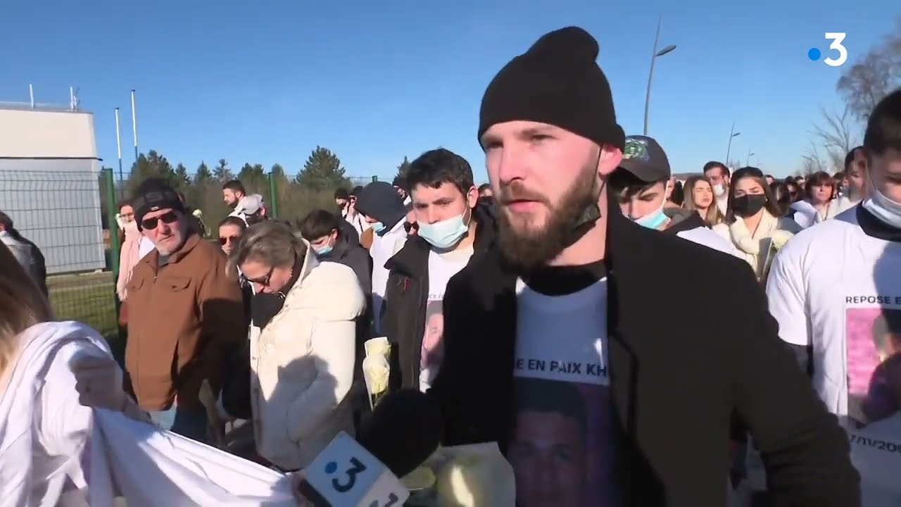 À Château-Thierry, 300 personnes rendent hommage à Anthony Dechelle