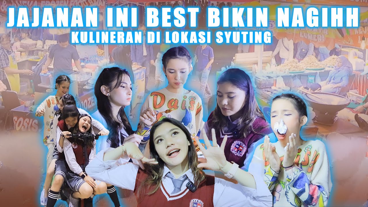 SERUUU ABISSS... HUNTING MAKANAN SAMBIL JOGET2 DI LIATIN BANYAK ORANG !!!!! #vlog #kuliner