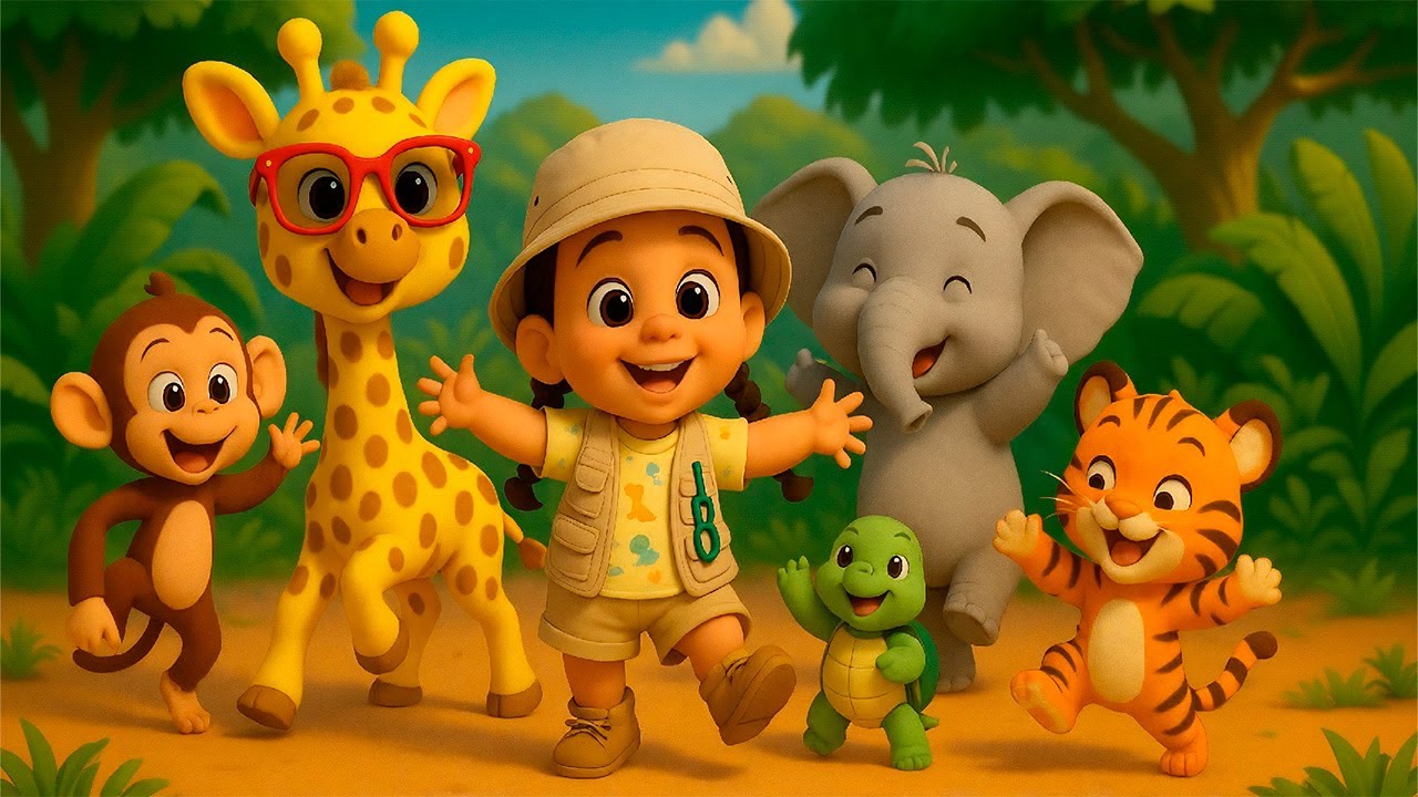 LA JIRAFA Y GABY 🦒 VIDEOS PARA NIÑOS 🦒 MUSICA PARA NIÑOS 🦒 CANCIONES INFANTILES 2025