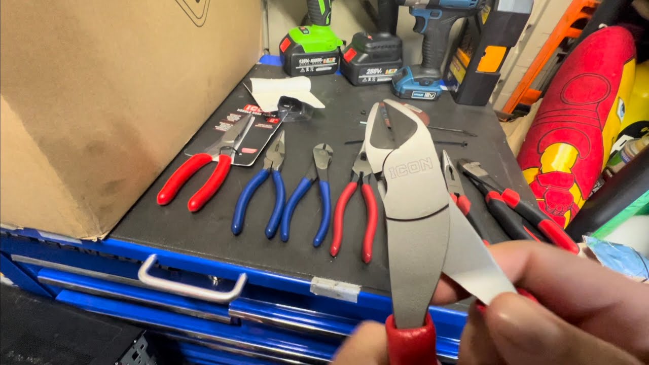 New ICON Cutting Pliers and ICON Needle Nose Pliers Comparison