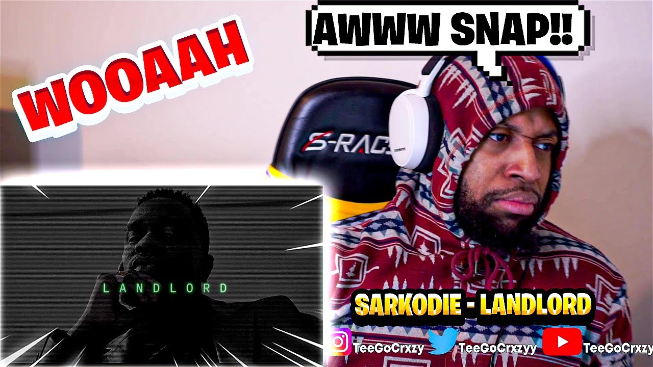 NASTY C PLEASE REPLY!! Sarkodie - Landlord (Lyrics Video) (REACTION)