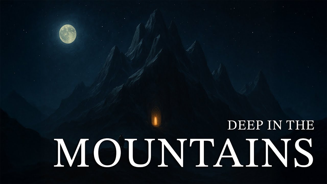 Dwarven Halls Ambience | Deep Mountain Humming under the Moon (2 Hour Loop)