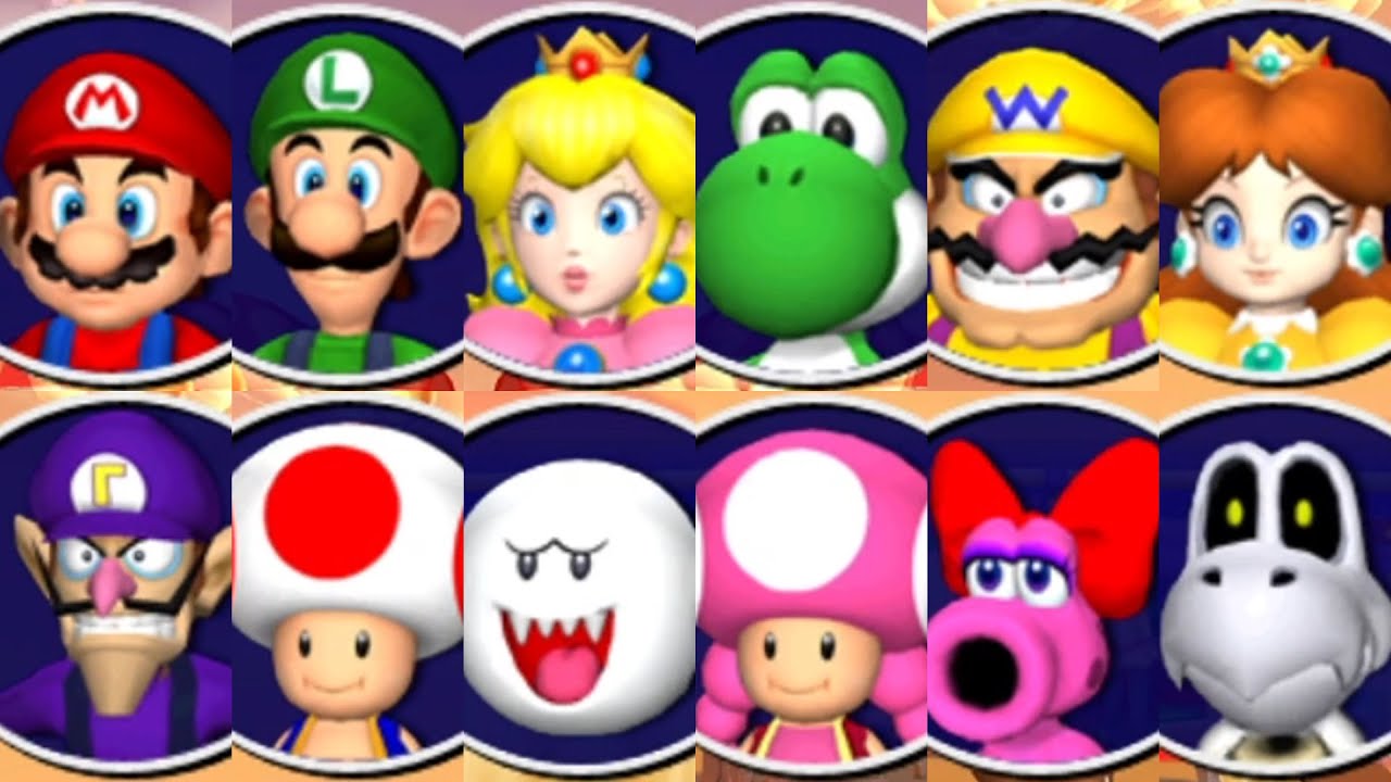 Mario Party 7 All Characters (Master Difficulty)