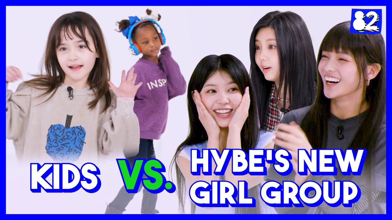 Новая женская группа HYBE vs. Дети: танцевальный батл | Time To K-pop | ILLIT