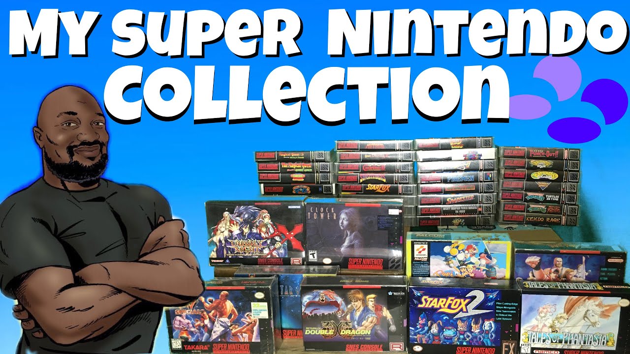 My Super Nintendo Collection