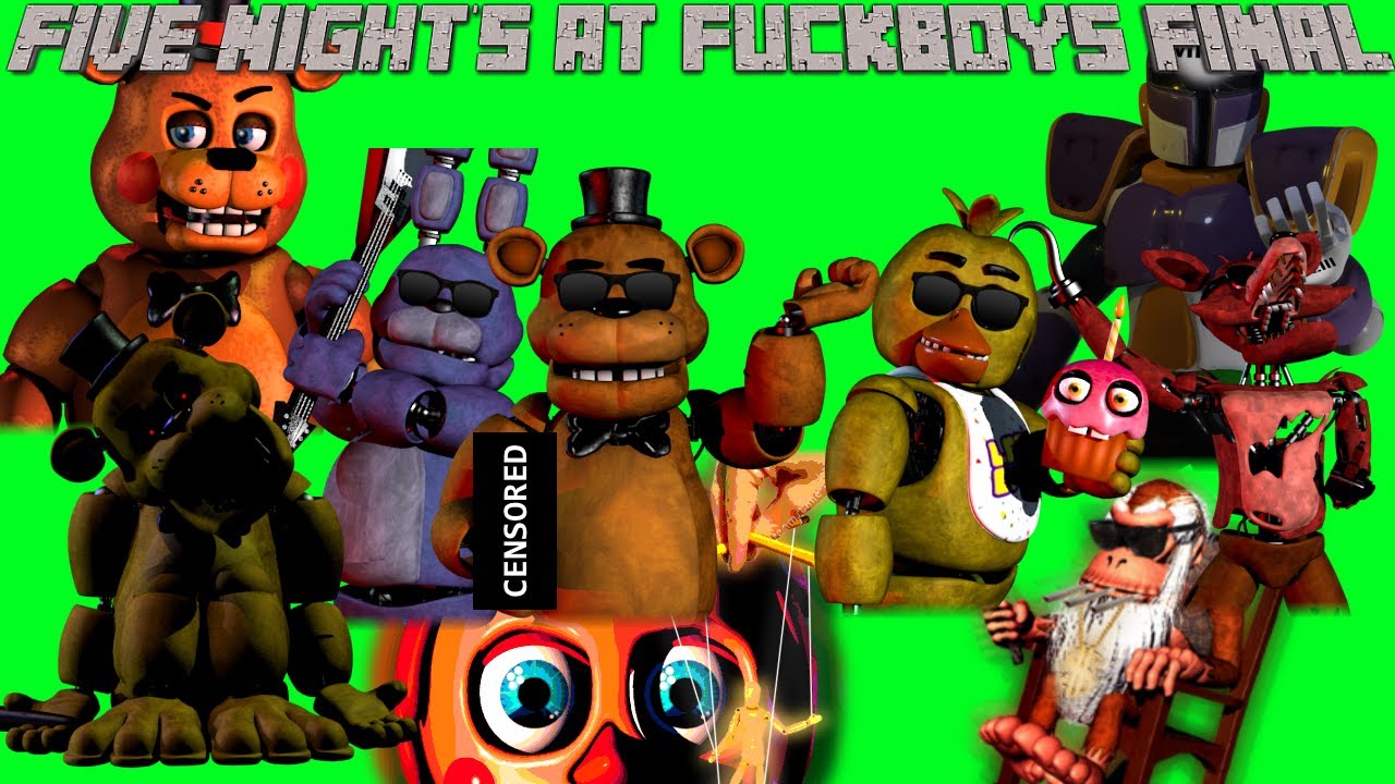 Five Night's at Fuckboy's Complete Collection Final Act (Full playthrough)