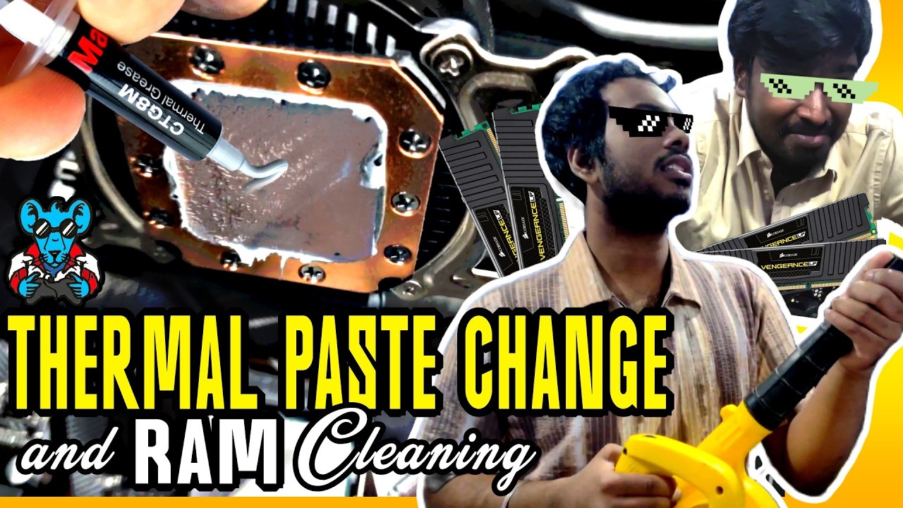 Thermal Paste Changing in Tamil for Better Gaming💥 - Rats in2 Gaming