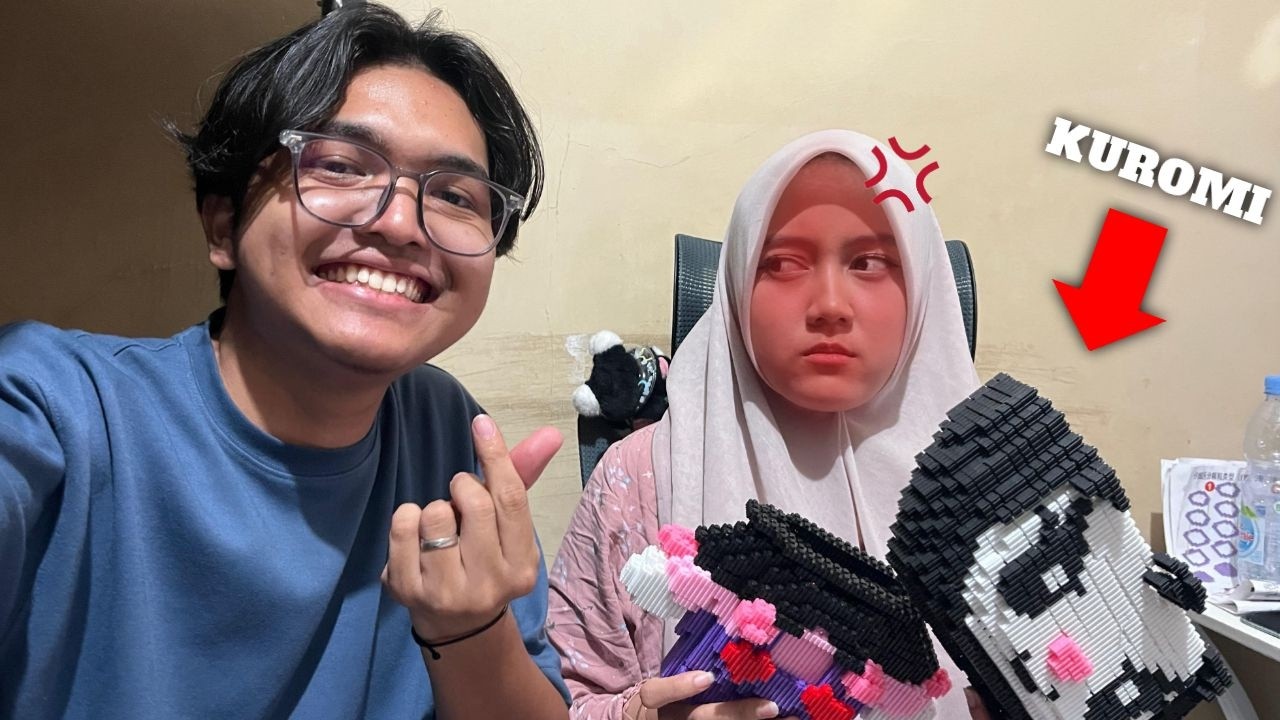 VLOG KASIH HADIAH VALENTINE KE ROZZ !!!