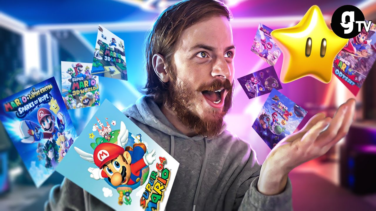 ON REJOUE À TOUS LES JEUX MARIO AVEC CYRILMP4 - gTV