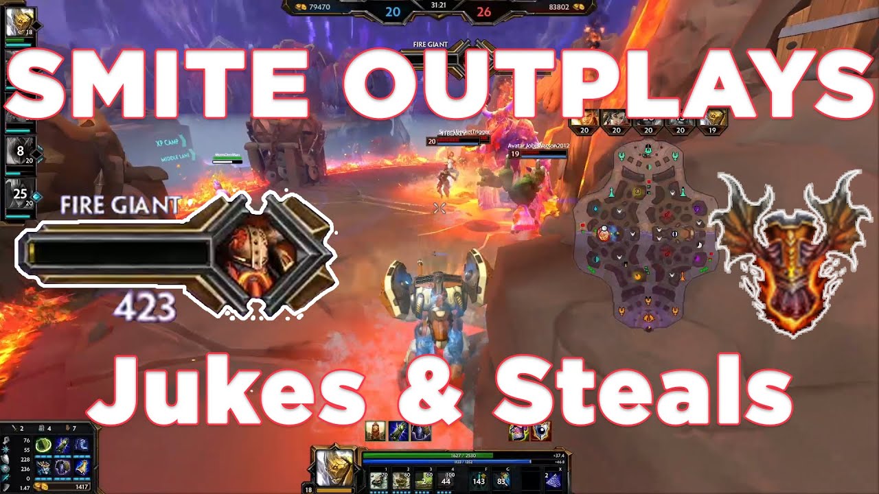 SMITE Outplays - Jukes & Objective Steals