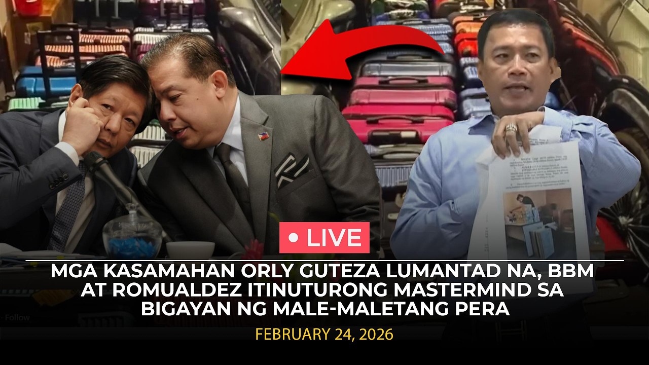 LIVE: Mga kasamahan ni Orly Guteza lumantad na, pamamahagi ng pera sa mga korap kinumperma.