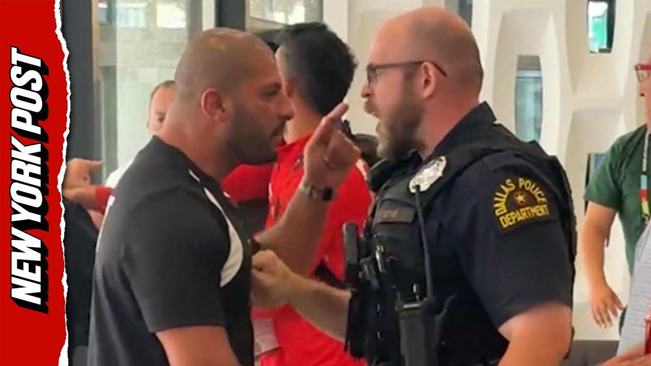 Egypt World Cup Manager Shoves Dallas Cop in Heated Scuffle: 'Back Off!'