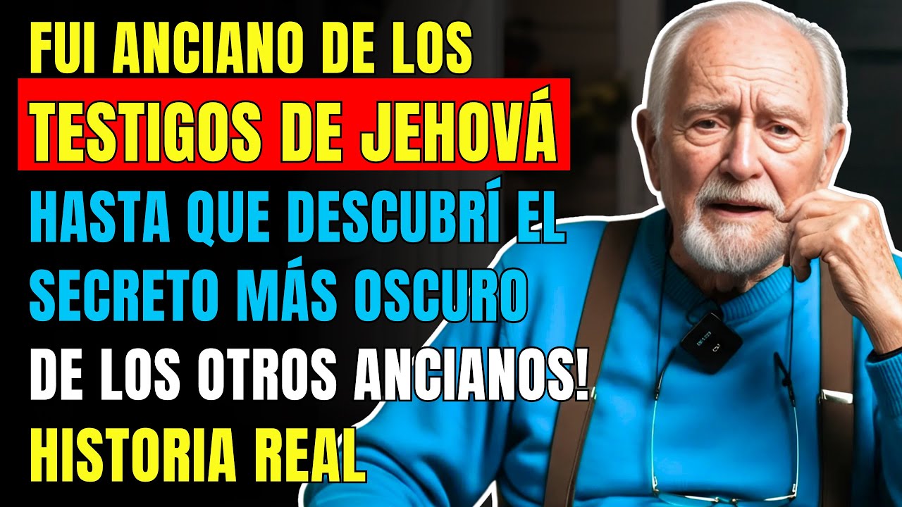 HISTORIA REAL👴💔EX-ANCIANO de los TESTIGOS de JEHOVÁ REVELA el SECRETO de otros ANCIANOS
