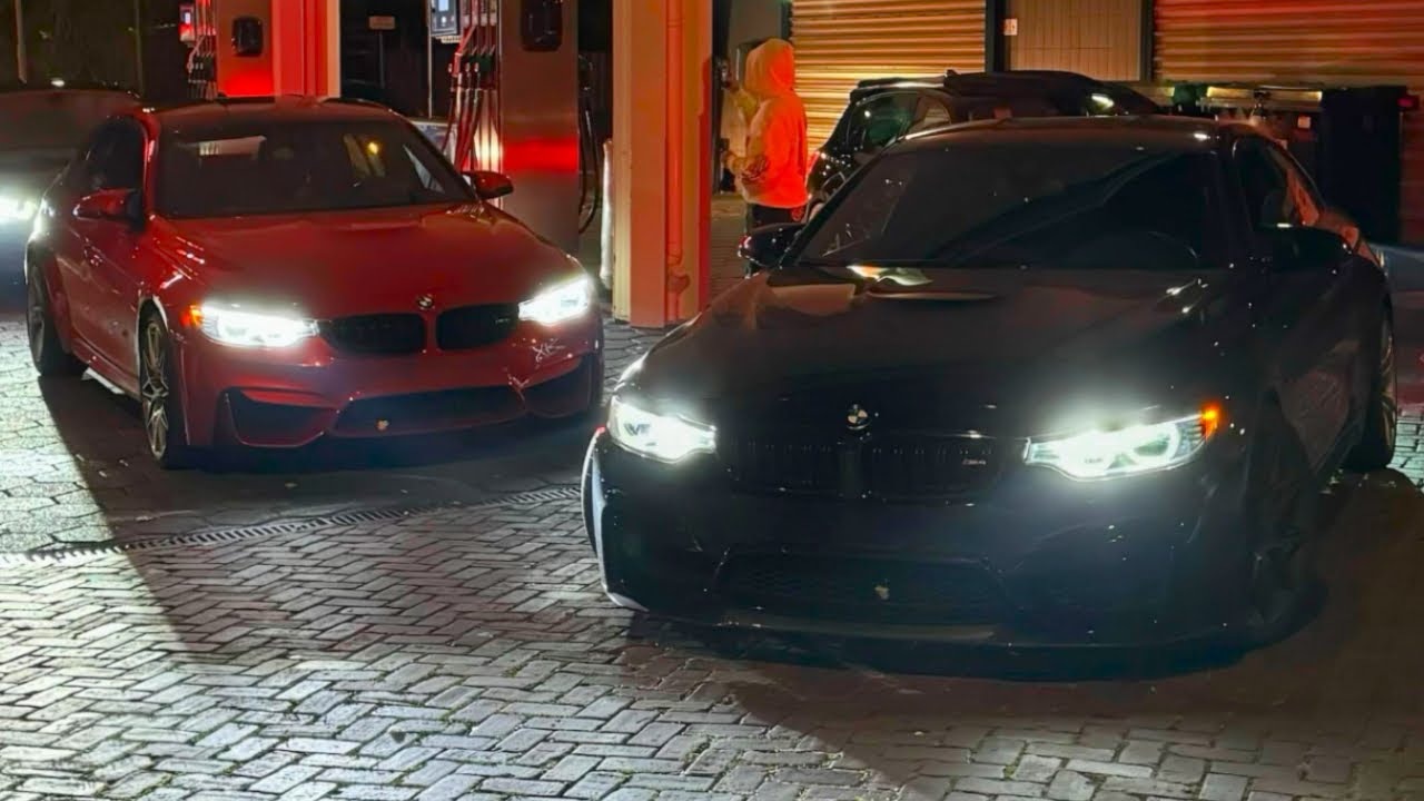 POV: Drifting A BMW M3 & M4 With Other BMWs *GONE WRONG*