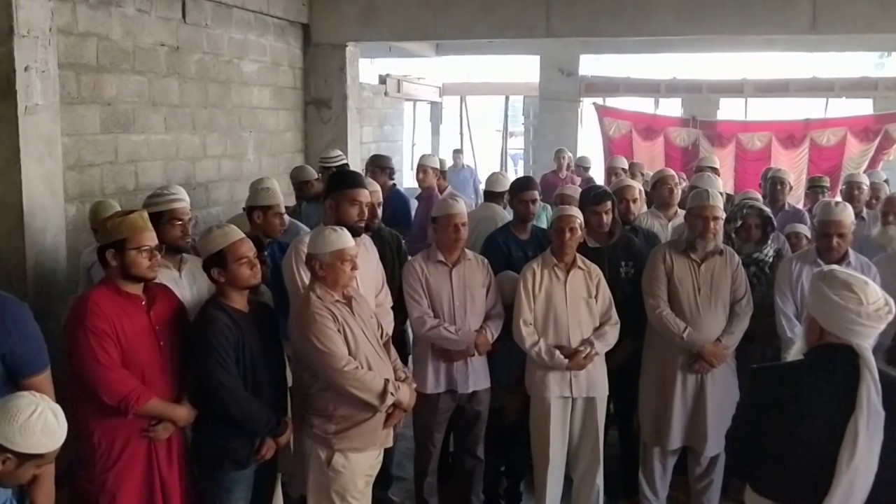 Bahr'Aam at Jamiat-e-Mahdavia, Mattadahalli, Bangalore - May 2018
