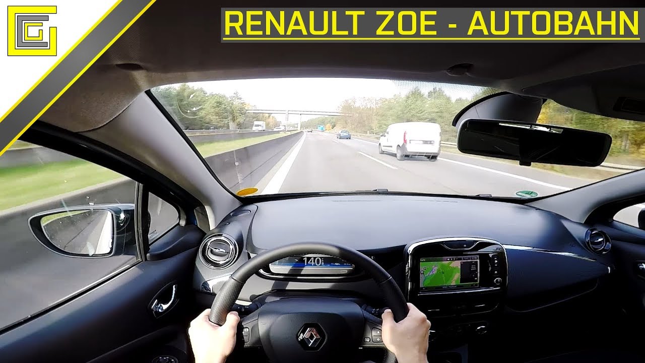 Renault Zoe (2019) - POV Autobahn (mit Höchstgeschwindigkeit!) TOP SPEED