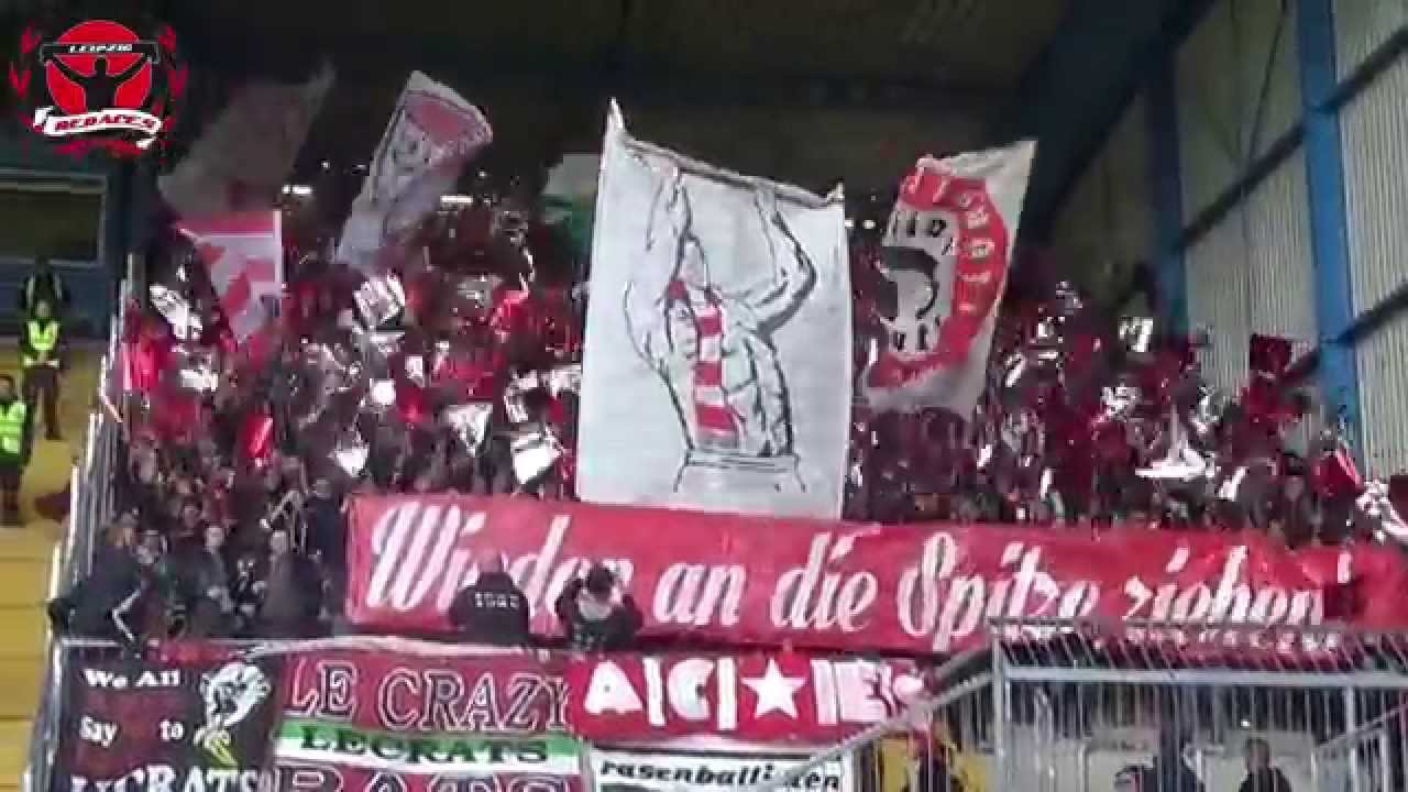 Rb Leipzig vs. Arminia Bielefeld - Away Support @ SchücoArena (21.11.2015)