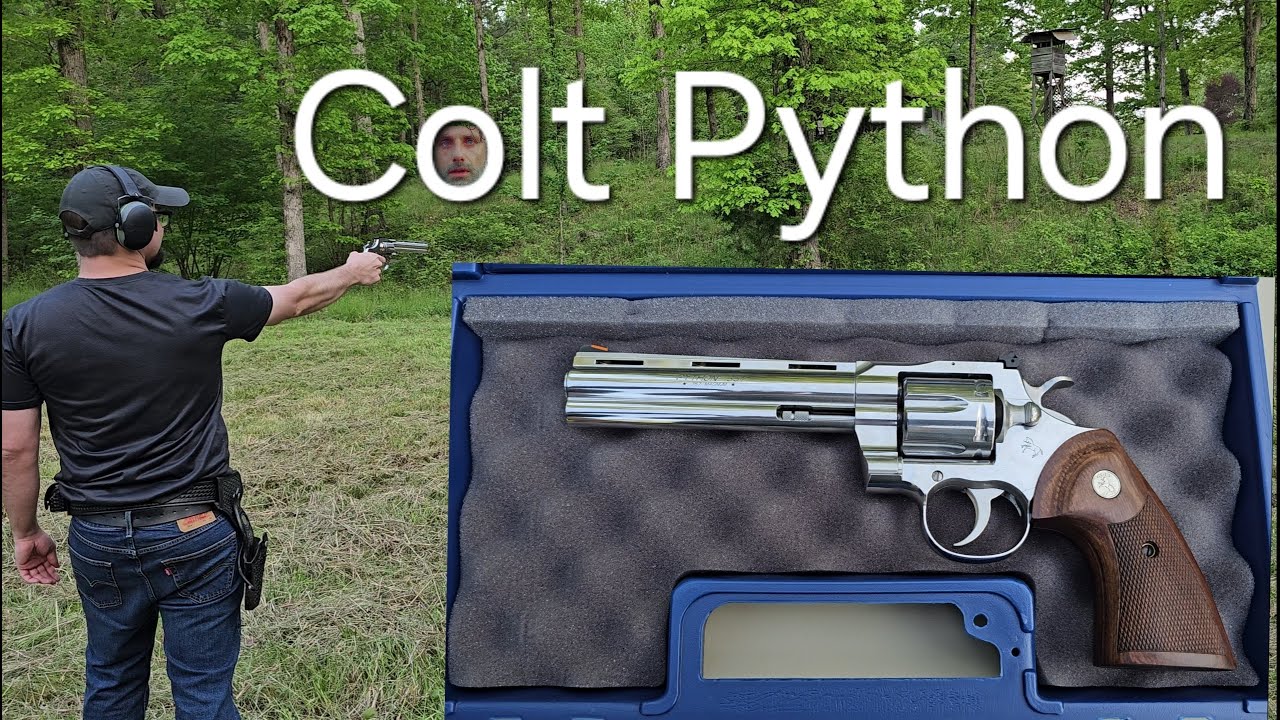 Стрельба из 6-дюймового Colt Python