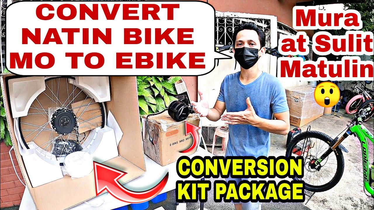 HOW TO CONVERT YOUR BIKE TO ELECTRIC BIKE | TWO TYPES OF CONVERSION KITS AVAILABLE